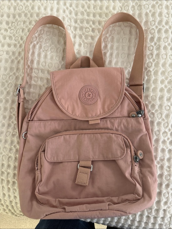 Kipling Handbags - Kipling Dusty Rose Nylon Backpack